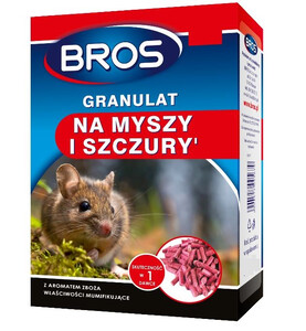 BROS Granulat na myszy i szczury 2,5kg