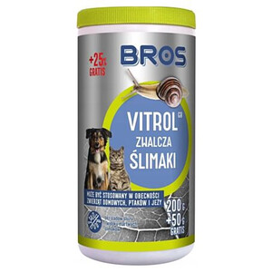 BROS Vitrol GB zwalcza ślimaki 200g + 50g GRATIS