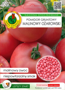 PNOS Pomidor Malinowy Ożarowski nasiona otoczkowane 100 szt.