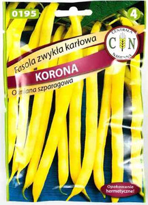 CN Fasola zwykła karłowa żółta Korona 50g (odmiana szparagowa)