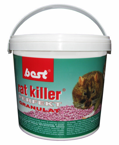 BEST PEST Rat Killer Perfect Granulat 1kg