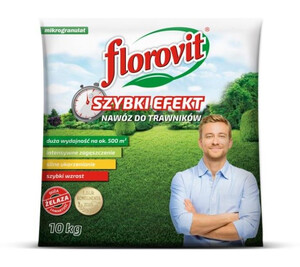Florovit nawóz do trawników SZYBKI EFEKT 10 kg