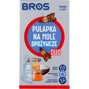 BROS Duo pułapka na mole spożywcze 2 sztuki 