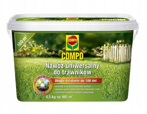 Compo Nawóz uniwersalny do trawników 100 dni 4,5kg
