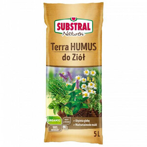 SUBSTRAL Terra Humus Podłoże do ziół 5l