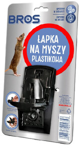 BROS Łapka na myszy plastikowa