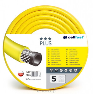 CELLFAST Wąż Plus żółty 5/8 50m"