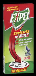 EXPEL Zawieszka na mole lawendowa 2szt