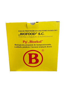 Bioekol 300g preparat do kompostowania oraz rozkładu pni i korzeni