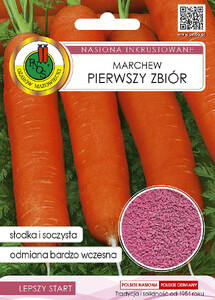 PNOS Marchew Pierwszy Zbiór nasiona inkrustowane 5g