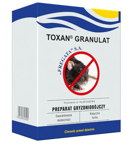 Toxan Granulat 400g - zwalcza szczury i myszy