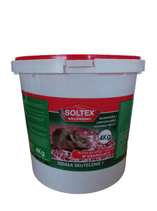 Soltex Niezawodny trutka na myszy i szczury w granulacie 4kg