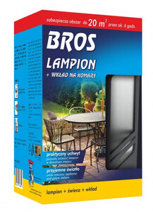 BROS Lampion + wkład na komary