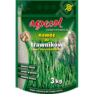 AGRECOL Hortifoska Nawóz do trawników 3 kg wieloskładnikowy