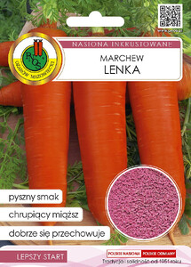 PNOS Marchew Lenka nasiona inkrustowane 5g