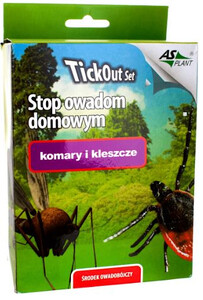 ASPLANT TickOut SET 2x100 ml - Zestaw  do oprysków na komary i kleszcze