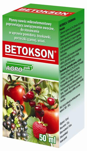 Betokson - aktywator zawiązywania owoców