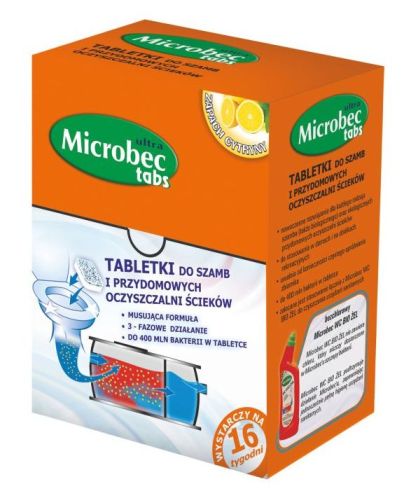 Microbec Ultra - tabletki do szamb