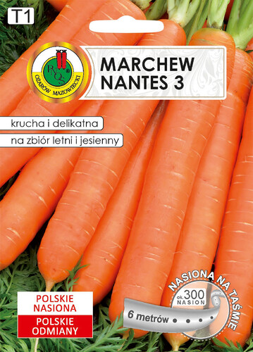 PNOS Marchew jadalna Nantes 3 6n - Sklep Internetowy Hortico