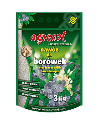 Agrecol Hortifoska 3kg do borówek