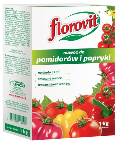 Florovit 1kg do pomidorów i papryki - Sklep Internetowy Hortico