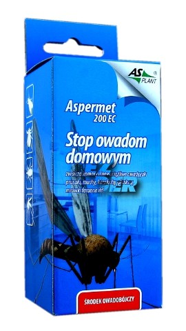 Aspermet 200ec 100 ml Asplant na komary i kleszcze