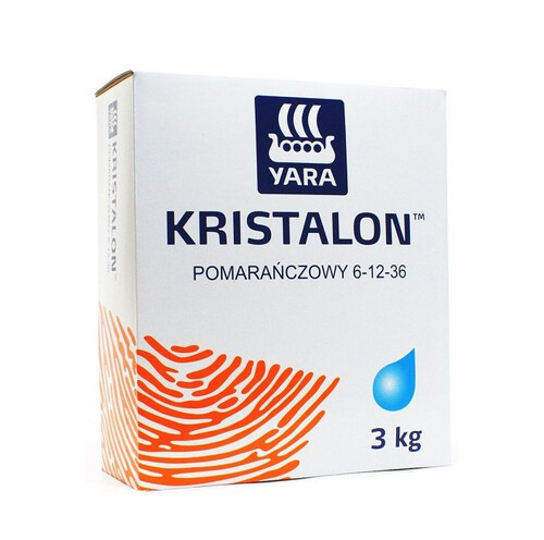 YARA Kristalon pomarańczowy 6-12-36+3 3 kg