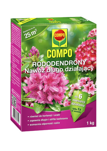 COMPO Nawóz 6 miesięczny do rododendronów  - Sklep Internetowy Hortico