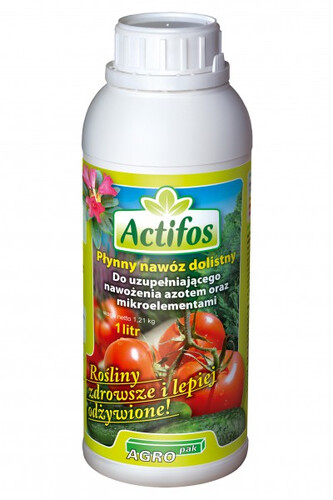 Actifos - nawóz dolistny zapobiegający infekcjom grzybowym