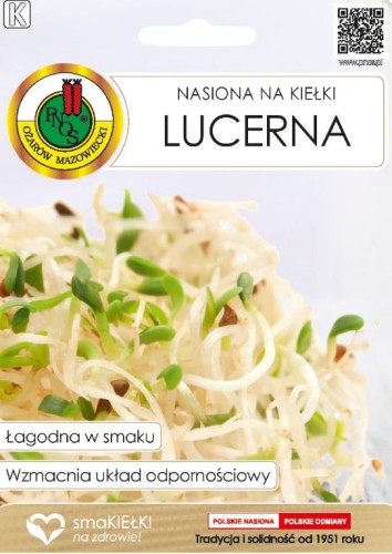PNOS Nasiona na kiełki lucerna 30g