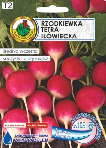 PNOS Rzodkiewka Tetra Iłówiecka - Nasiona na taśmie z hydrożelem