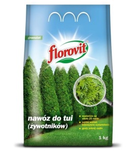 FLOROVIT NAWÓZ DO TUI - ŻYWOTNIKÓW 1KG