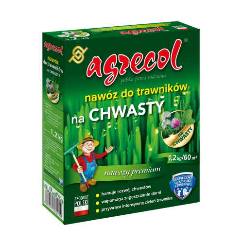 AGRECOL Nawóz do trawników na chwasty 1,2 kg