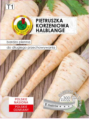 PNOS Pietruszka Korzeniowa Halblange na taśmie 6m