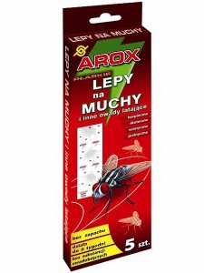 AGRECOL Lep na muchy płaski 5szt
