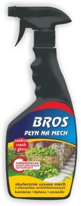 BROS Płyn na mech z atomizerem 500ml