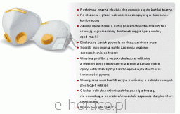 Maska SECAIR 2P2 z dwoma zaworkami