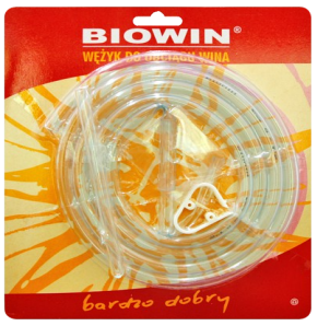 BIOWIN Wężyk do obciągu wina bez gruszki