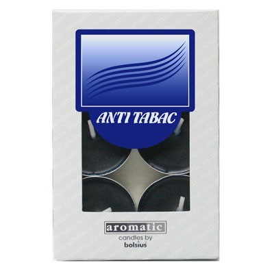 BOLSIUS Podgrzewacz zapachowy 6 szt. antynikotynowy