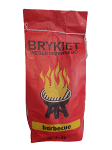 Brykiet węgla drzewnego do grilla 2 kg HIPERNET
