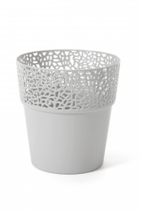 LAMELA Osłonka ROSA fi 130 jasny szary