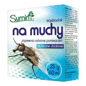 SUMIN Trójskładnikowy preparat na muchy 25g + 60ml
