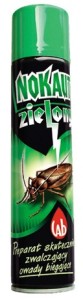 Nokaut zielony na owady biegające aerozol 405/300 ml L