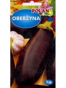 POLAN Oberżyna, Bakłażan Black Beauty 1g