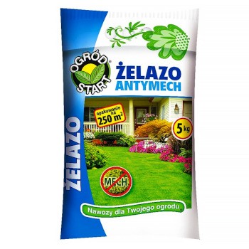 OGRÓD START Żelazo Antymech Nawóz do trawnika 1 kg