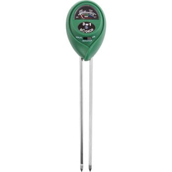 BROWIN Tester podłoża 3 w 1 - pH, wilgotność, nasłonecznienie 071605 
