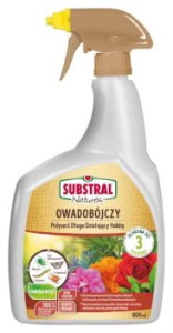SUBSTRAL Polysect Długo Działający Hobby Naturen 800ml