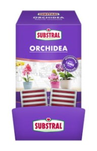 SUBSTRAL S&S Box Pałeczki Orchidea 100x6g karton