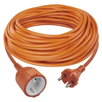 EMOS  Przedłużacz 30 m, 1 gniazdo, pomarańczowy, PVC, 230 V, 1 mm2 