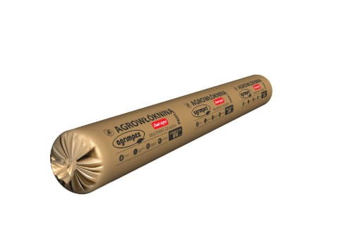 AGRIMPEX Agrowłóknina PRO 50g Dual-Agro rolka 3,2x100 brązowo-czarna